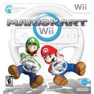 Nintendo Mario Kart Wii with Wii Wheel