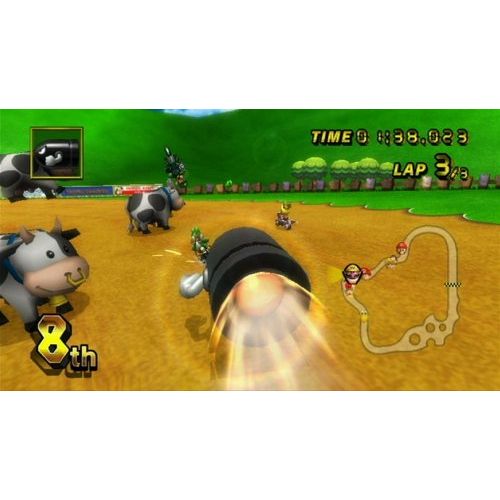 닌텐도 Nintendo Mario Kart Wii with Wii Wheel