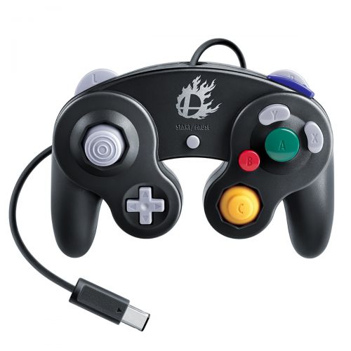 닌텐도 Nintendo Super Smash Bros. Black Classic Gamecube Controller