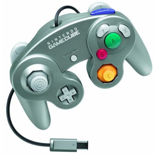 닌텐도 Official Nintendo Classic Gamecube Controller Silver (Japan Import)