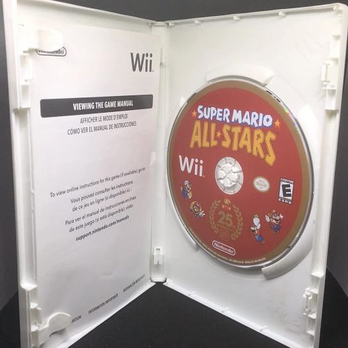 닌텐도 Nintendo Super Mario All Stars (All-Stars) 25th anniversary Wii