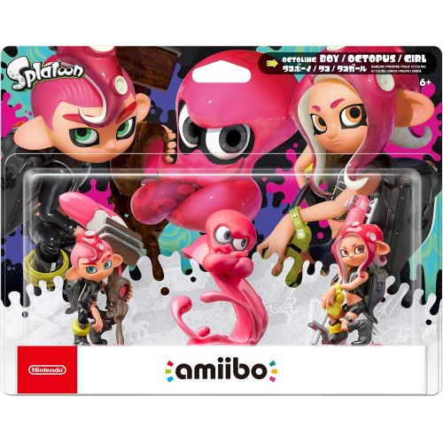 닌텐도 Nintendo Splatoon Series - Octoling Amiibo 3-pack - Switch