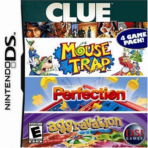 닌텐도 Clue/Mouse Trap/Perfection/Aggravation - Nintendo DS