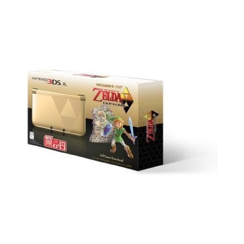 닌텐도 Nintendo 3DS XL Gold/Black - Limited Edition Bundle with The Legend of Zelda: A Link Between Worlds