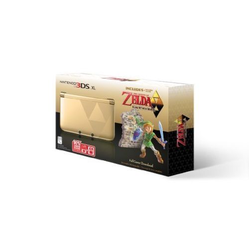 닌텐도 Nintendo 3DS XL Gold/Black - Limited Edition Bundle with The Legend of Zelda: A Link Between Worlds