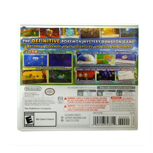 닌텐도 Pokemon Super Mystery Dungeon - Nintendo 3DS Standard Edition