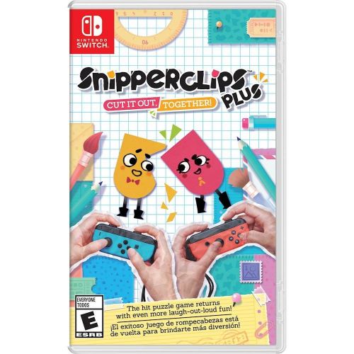 닌텐도 Snipperclips Plus: Cut it out, Together! - Nintendo Switch