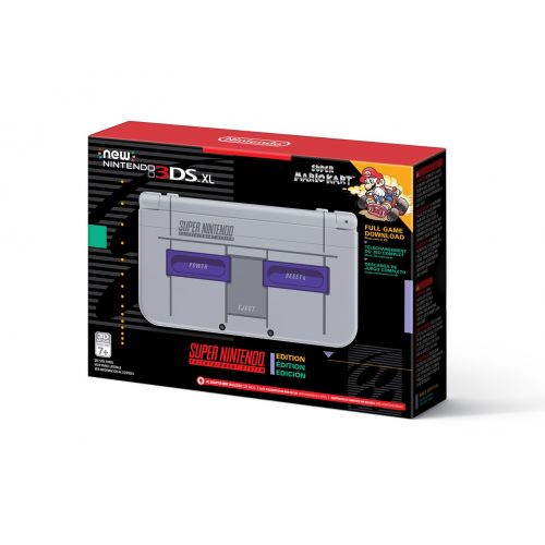 닌텐도 Nintendo New 3DS XL - Super NES Edition + Super Mario Kart for SNES