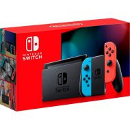 [무료배송]닌텐도 스위치 Nintendo Switch with Neon Blue and Neon Red JoyCon - HAC-001(-01)
