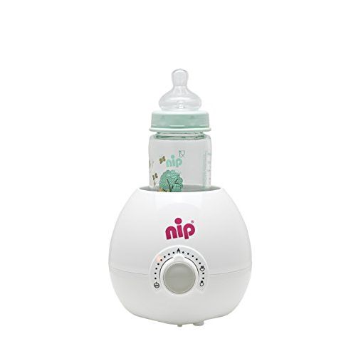  NIP Babykostwarmer: Zuverlassiger & schonender Flaschenwarmer fuer alle Babyflaschen & Glaschen, BPA-Frei, ab 0 Jahren
