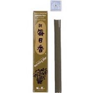 인센스스틱 nippon kodo Green Tea Morning Star Japanese Incense 50 Sticks Plus Ceramic Holder