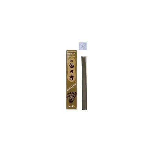  인센스스틱 nippon kodo Green Tea Morning Star Japanese Incense 50 Sticks Plus Ceramic Holder