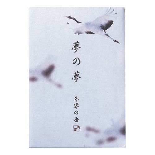  인센스스틱 nippon kodo Yume-no-Yume (The Dream of Dreams) - Winter - Whooping Crane Incense 12 Sticks