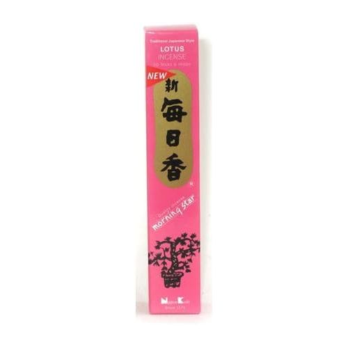  인센스스틱 nippon kodo Morning Star Lotus Japanese Incense 50 Sticks Plus Ceramic Holder
