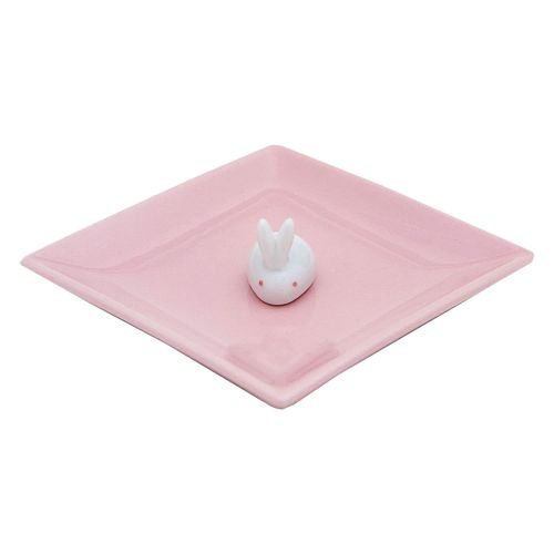  인센스스틱 Nippon kodo Pottery Incense Plate & Rabbit of Incense Sticks (Pink)