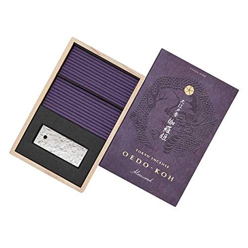  인센스스틱 OEDO-KOH - Aloeswood 60 Sticks w/ Incense Holder by NIPPON KODO, Japanese Quality Incense