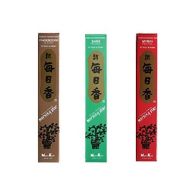 인센스스틱 nippon kodo Morning Star Incense Bundle of 3 x 50 Sticks Boxes (Frankincense, Sage, Myrrh) - Premium Incense Sticks from Japan