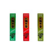인센스스틱 nippon kodo Morning Star Incense Bundle of 3 x 50 Sticks Boxes (Cedarwood, Sandalwood, Green Tea) - Premium Incense Sticks from Japan