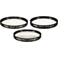 Nisha 58mm Close-Up Lens Set (+1/+2/+4)