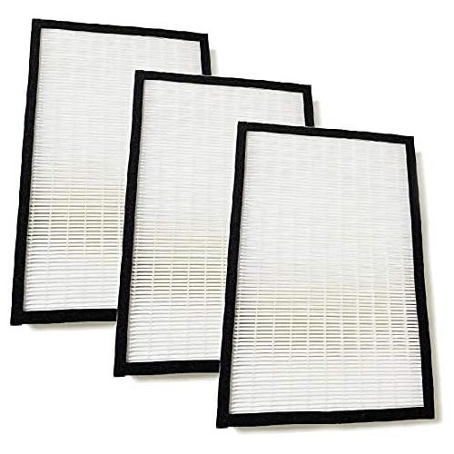  Nispira True HEPA Filter Replacement Compatible with Vornado Air Purifier AQS 25 35 Part MD1-0004. 3 Pack