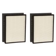 Nispira True HEPA Replacement Filter + Activated Carbon Pre Filter Compatible Alexapure Breeze Air Purifier 3049, 2 Sets