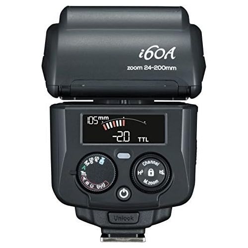  Nissin i60A - Powerful Compact Flash for FUJIFILM Mirrorless Cameras - Powerful (GN60)