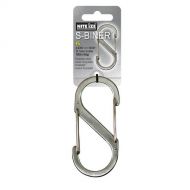 Nite Ize SB5-03-11 Stainless Steel S-Biner, 4-616" x 1-1516" by Nite Ize