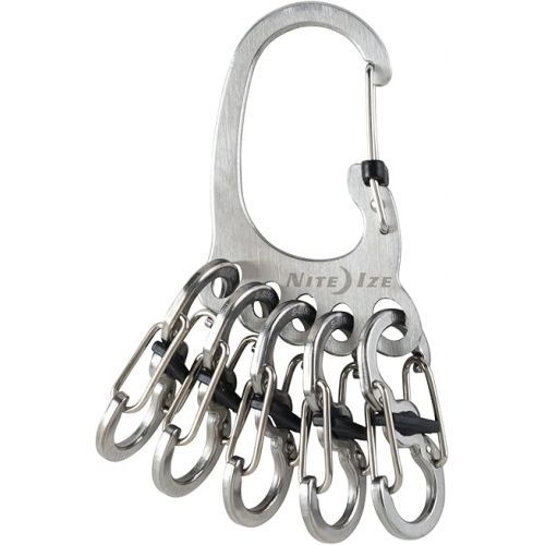  Nite Ize Bigfoot Locker Stainless Steel KeyRack - Stainless (4-Pack)