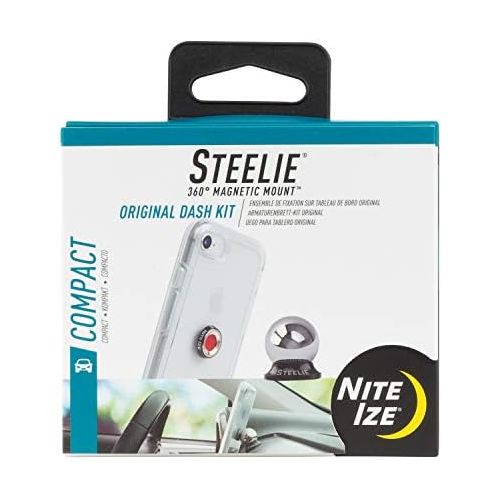  [아마존베스트]Nite Ize Original Steelie Dash Mount Kit - Magnetic Car Dash Mount for Smartphones (Packaging may vary)