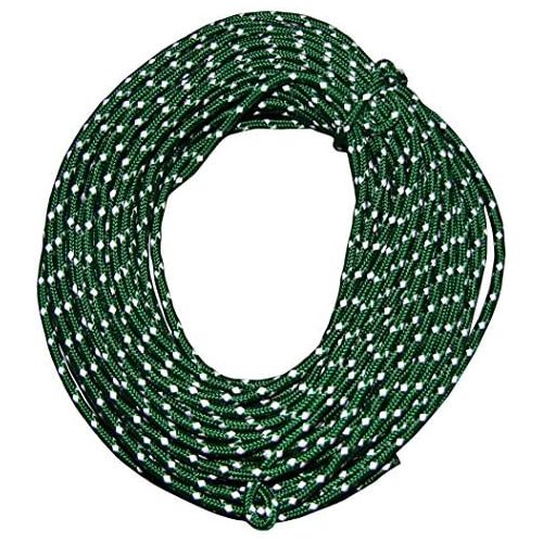  [아마존베스트]Nite Ize Reflective Cord Pack, 50 FT High-Strength, High-Visibility Green Reflective Cord For Tying Down Tarps + Tents