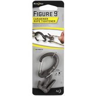 [아마존베스트]Nite Ize Nite IZE Figure 9 Carabiner Rope Tightener, Large Aluminum Rope Tightening Mechanism with Carabiner Clip, Fits Rope 3mm-9mm, 150LB Load Limit