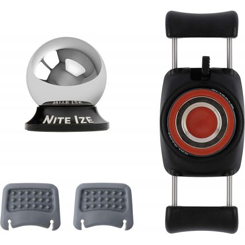  [아마존베스트]Nite Ize Original Steelie Freemount Dash Kit - Adjustable Magnetic Bracket + Car Dash Mount for Smartphones