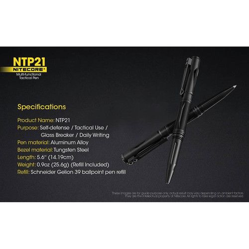  Nitecore NTP21 Premium Tactical Pen