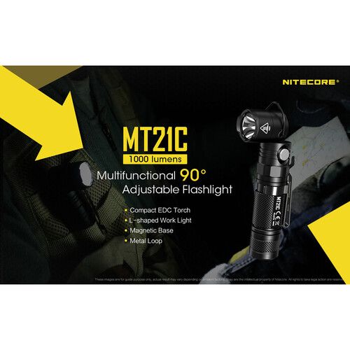  Nitecore MT21C Right-Angle LED Flashlight