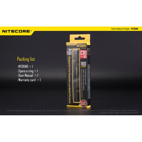  Nitecore MT06MD Medical Flashlight