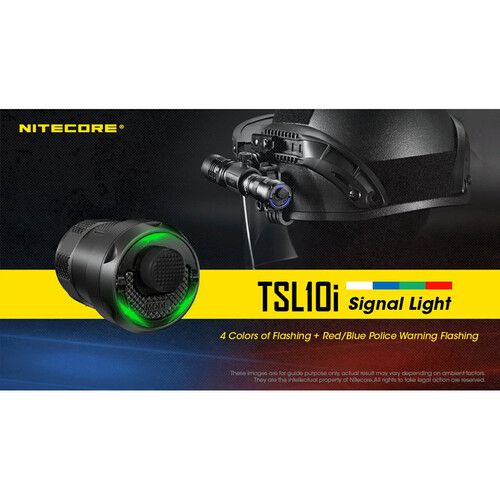  Nitecore TSL10i 4-Color Signal Light Tailcap for P10i, P20i and i4000R