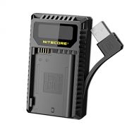 NITECORE UNK2 Dual Port USB Digital Camera Battery Charger for Nikon Batteries EN-EL15 with LumenTac Adapter