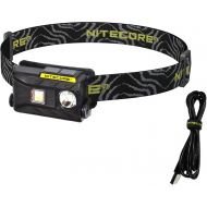 Nitecore NU25 360 Lumen Triple Output - White, Red, High CRI - 0.99 Ounce Lightweight USB Rechargeable Headlamp with LumenTac Adapter