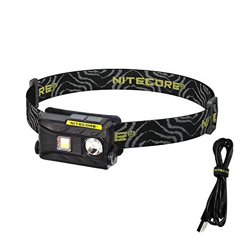  Nitecore NU25 360 Lumen Triple Output - White, Red, High CRI - 0.99 Ounce Lightweight USB Rechargeable Headlamp with LumenTac Adapter