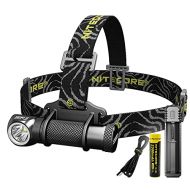 Nitecore HC30 1000 Lumens Rechargeable LED Headlamp with Battery and Charger