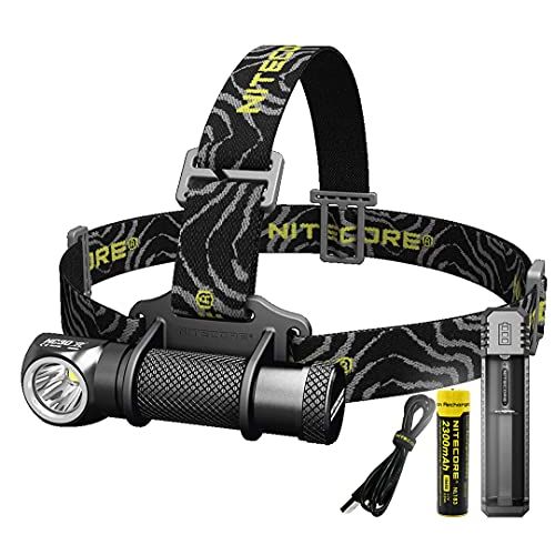  Nitecore HC30 1000 Lumens Rechargeable LED Headlamp with Battery and Charger