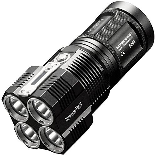  Nitecore TM28 Tiny Monster 6000 Lumen QuadRay Rechargeable Flashlight