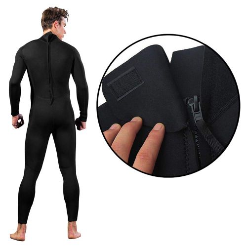  Niwi Full Body Wetsuits, Premium Neoprene 3mm Mens Diving Suit for Underwater Scuba