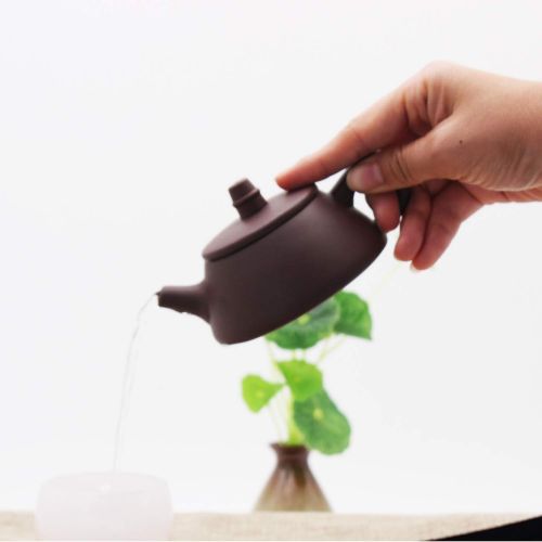  No!no! China Yixing Purple Clay Teapot - Boccaro Teapot - Gift Packaging (150ml, Purple)