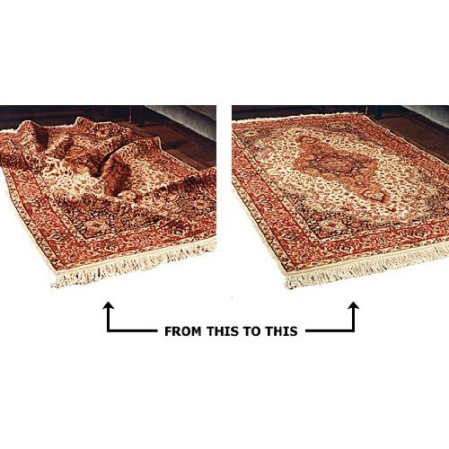  6x9 No-Muv Non Slip Rug on Carpet Pad - Includes Rug and Pad Care Guide