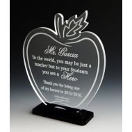 GreatDecorativeCross Teacher Apple Gift - Gifts for Teacher - Personalized Engraved Appreciation Week Gift Ideas, ATA006