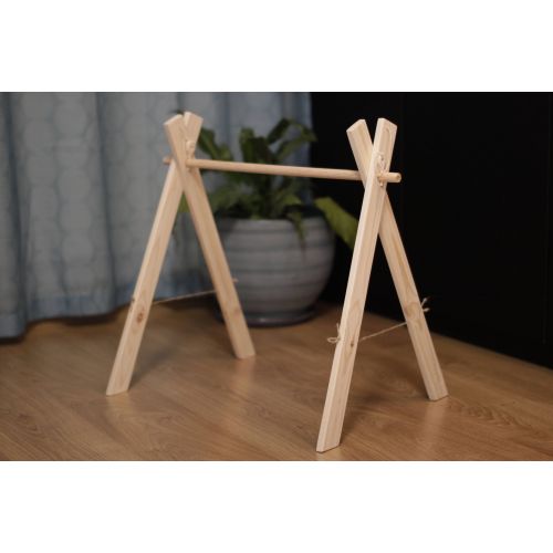  Smysl Wooden baby gym and organic baby gym toy