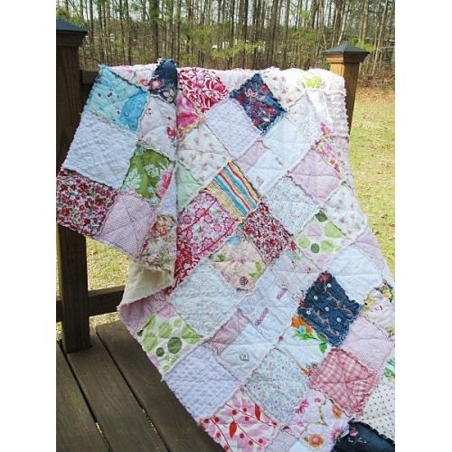  SouthernCharmQuilts Memory Rag Quilt for Teens - Made with Clothing - Multiple Sizes