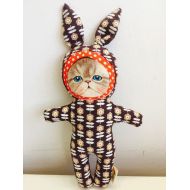 /TheStrawberryNYC Handmade Kitty Bunny with Pajama !!