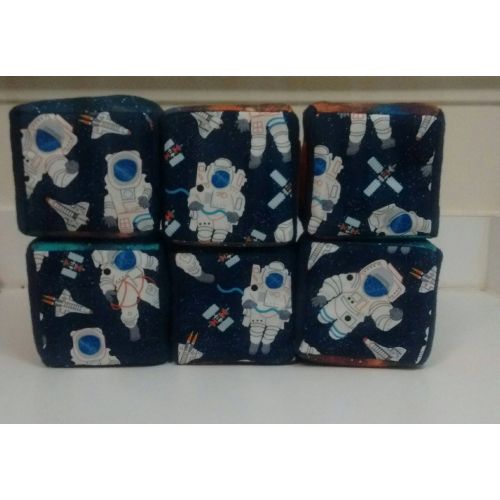  TanitaLoveDesigns Baby Boys Outer Space Block Set